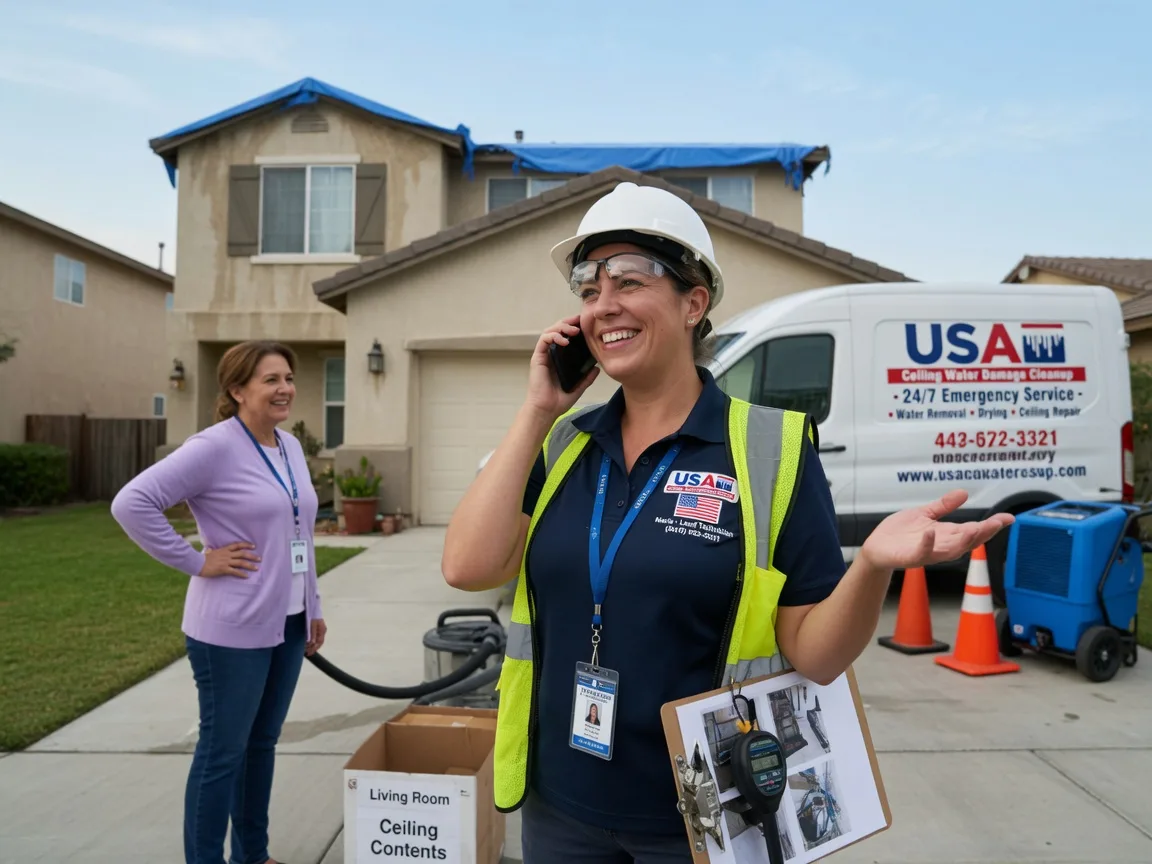 Ceiling Water Damage Restoration Dyess Afb, TX FAQs